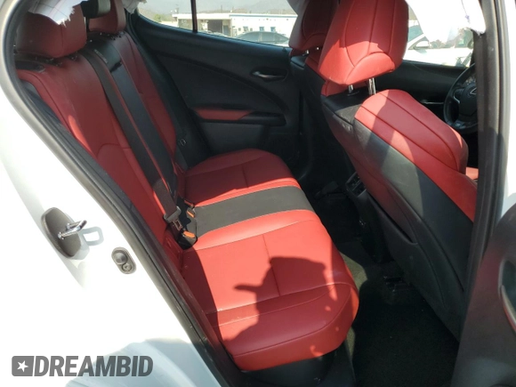 2022 Lexus UX 250h F Sport with VIN JTHE9JBHXN2057983, listed as a Copart auction lot 71456654 with 27,367 mi miles and Salvage Title. Bid and sale history available at DreamBid. Image 10.