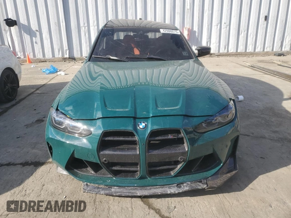 2024 BMW M3 Competition xDrive z VIN WBS43AY08RFT62048, wystawiony jako Copart lot #42980275 z przebiegiem Nie podano mil oraz Szkoda całkowita • Salvage title. Historia ofert i sprzedaży dostępna na DreamBid. Obrazek 5.