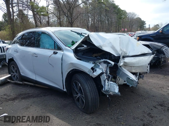 2025 Lexus RX 350 with VIN 2T2BAMCA7SC095145, listed as a IAAI auction lot 42009177 with 5 mi miles and . Bid and sale history available at DreamBid. Image 13.