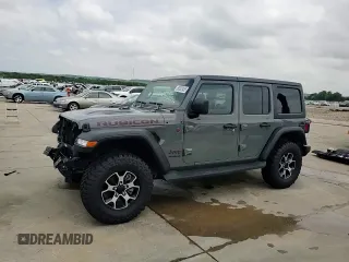 2021 Jeep Wrangler Unlimited Rubicon с VIN 1C4HJXFN9MW792972, выставлен на аукционе Copart как лот 53322835 с пробегом 32 203 миль миль и Списание • Salvage title. История ставок и продаж доступна на DreamBid. Изображение 15.