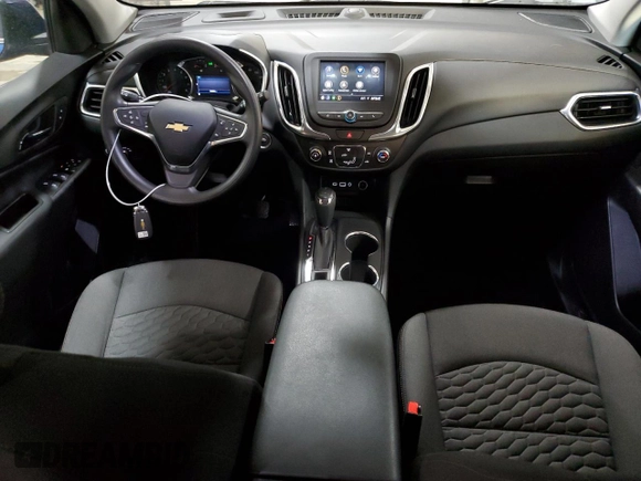 2021 Chevrolet Equinox LT with VIN 3GNAXUEV3ML383136, listed as a Copart auction lot 48557975 with 15,395 mi miles and Salvage Title. Bid and sale history available at DreamBid. Image 8.