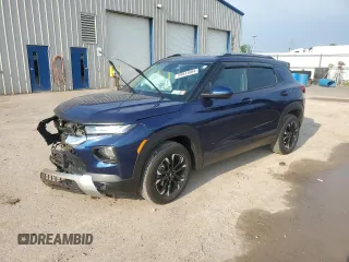 2022 Chevrolet TrailBlazer LT with VIN KL79MPS27NB006017, listed as a Copart auction lot 59941984 with 37,844 mi miles and Salvage Title. Bid and sale history available at DreamBid. Image 1.