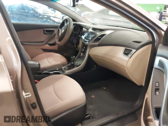 2015 Hyundai Elantra SE with VIN 5NPDH4AE9FH609336, listed as a IAAI auction lot 41831737 with 177,089 mi miles and . Bid and sale history available at DreamBid. Image 5.