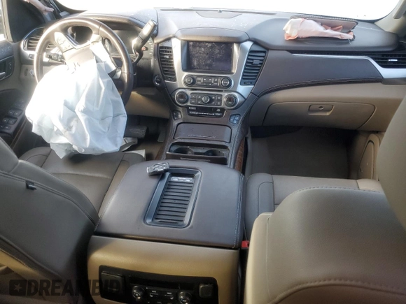 2019 Chevrolet Suburban LT with VIN 1GNSCJKC8KR354299, listed as a Copart auction lot 84266174 with 77,780 mi miles and Salvage Title. Bid and sale history available at carsss.com. Image 8.