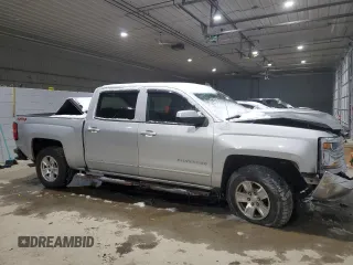 2018 Chevrolet Silverado 1500 LT with VIN 3GCUKREC6JG615006, listed as a Copart auction lot 88089605 with Not Provided miles and Salvage Title. Bid and sale history available at DreamBid. Image 4.