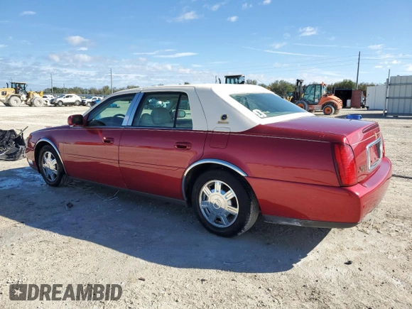 2003 Cadillac DeVille with VIN 1G6KD54Y23U279946, listed as a Copart auction lot 42633885 with 47,591 mi miles and Non Repairable. Bid and sale history available at carsss.com. Image 2.
