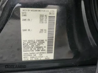2015 Nissan Altima SV with VIN 1N4AL3AP9FC459985, listed as a Copart auction lot 44334295 with 104,275 mi miles and Salvage Title. Bid and sale history available at DreamBid. Image 12.