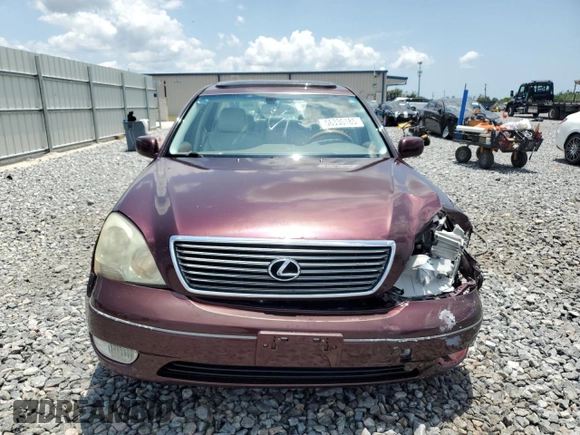 2001 Lexus LS 430 z VIN JTHBN30F410026620, wystawiony jako Copart lot #56330185 z przebiegiem 98 650 mil mil oraz Szkoda całkowita • Salvage title. Historia ofert i sprzedaży dostępna na DreamBid. Obrazek 5.
