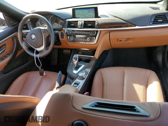 2014 BMW 4 Series 428i xDrive with VIN WBA3T1C55EPS98364, listed as a Copart auction lot 38431574 with 69,984 mi miles and Salvage Title. Bid and sale history available at carsss.com. Image 8.