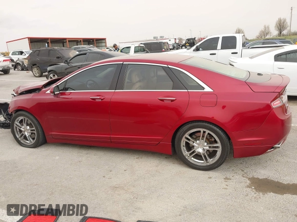 2013 Lincoln MKZ with VIN 3LN6L2J91DR803718, listed as a IAAI auction lot 41835352 with 169,670 mi miles. Bid and sale history available at carsss.com. Image 14.