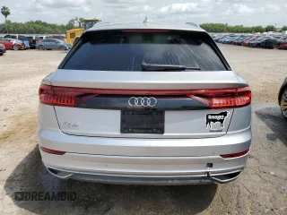 2021 Audi Q8 Premium z VIN WA1AVAF15MD020653, wystawiony jako Copart lot #55220895 z przebiegiem 68 826 mil mil oraz Tytuł czysty. Historia ofert i sprzedaży dostępna na DreamBid. Obrazek 6.