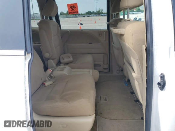 2010 Honda Odyssey EX with VIN 5FNRL3H48AB077659, listed as a Copart auction lot 62373835 with Not provided miles and Salvage title. Bid and sale history available at DreamBid. Image 10.