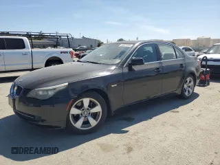 2008 BMW 5 Series 528i with VIN WBANU53578CT03136, listed as a Copart auction lot 56827205 with 110,155 mi miles and Clean title. Bid and sale history available at DreamBid. Image 1.