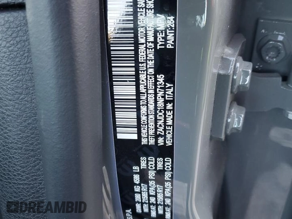 2022 Jeep Renegade Trailhawk with VIN ZACNJDC18NPN71345, listed as a Copart auction lot 87888185 with 16,288 mi miles and Salvage Title. Bid and sale history available at DreamBid. Image 14.
