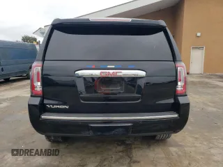 2018 GMC Yukon Denali with VIN 1GKS2CKJ1JR296853, listed as a Copart auction lot 70925544 with 0 mi miles and Salvage Title. Bid and sale history available at carsss.com. Image 6.