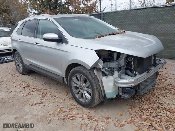 2019 Ford Edge Titanium with VIN 2FMPK3K90KBB55330, listed as a IAAI auction lot 41702441 with 94,689 mi miles. Bid and sale history available at carsss.com. Image 1.