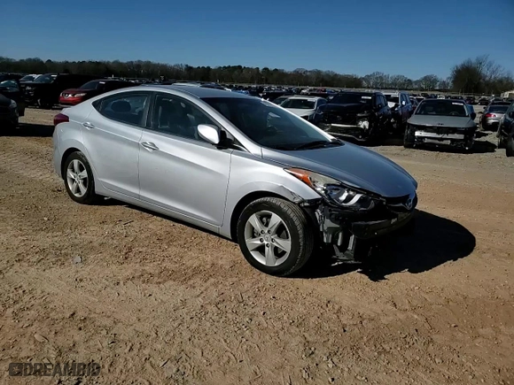 2011 Hyundai Elantra GLS PZEV with VIN 5NPDH4AE7BH048581, listed as a Copart auction lot 46663575 with 95,146 mi miles and Salvage Title. Bid and sale history available at carsss.com. Image 10.