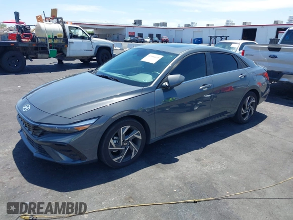 2024 Hyundai Elantra SEL with VIN KMHLS4DG3RU795634, listed as a IAAI auction lot 42506655 with 19,443 mi miles and . Bid and sale history available at DreamBid. Image 18.