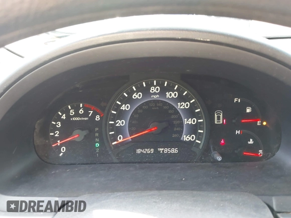 2005 Honda Odyssey LX with VIN 5FNRL382X5B020240, listed as a IAAI auction lot 41888045 with 184,269 mi miles. Bid and sale history available at carsss.com. Image 7.
