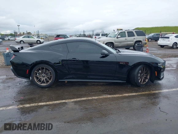 2024 Ford Mustang GT with VIN 1FA6P8CF5R5417110, listed as a IAAI auction lot 41975813 with 5,487 mi miles and . Bid and sale history available at DreamBid. Image 13.