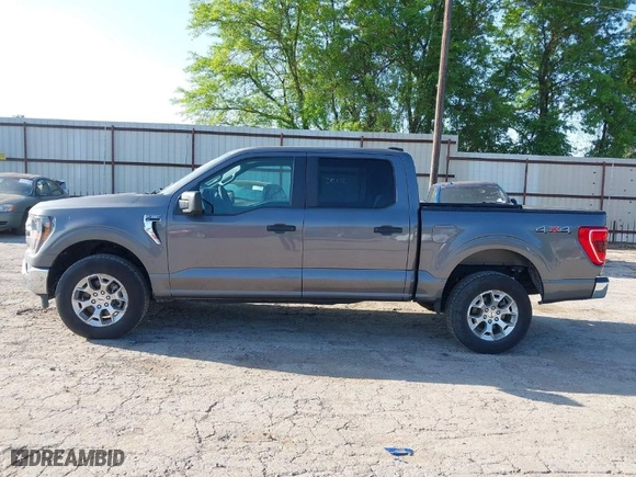 2023 Ford F-150 XL with VIN 1FTFW1E52PKE14334, listed as a IAAI auction lot 41971893 with 46,862 mi miles. Bid and sale history available at carsss.com. Image 14.
