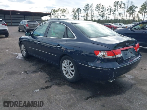 2006 Hyundai Azera SE with VIN KMHFC46F86A110023, listed as a IAAI auction lot 41427898 with 197,837 mi miles and . Bid and sale history available at DreamBid. Image 3.
