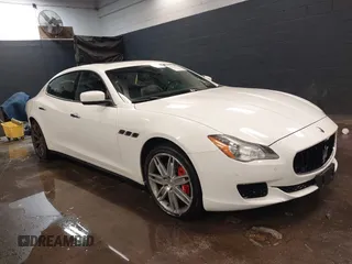 2015 Maserati Quattroporte S Q4 z VIN ZAM56RRA5F1130262, wystawiony jako IAAI lot #41536961 z przebiegiem 57 934 mil mil oraz . Historia ofert i sprzedaży dostępna na DreamBid. Obrazek 1.