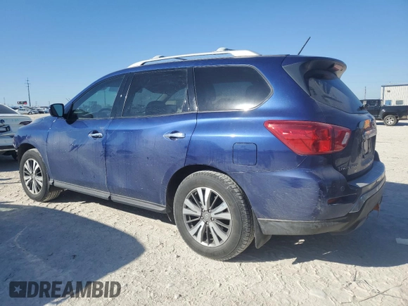 2017 Nissan Pathfinder Platinum with VIN 5N1DR2MN5HC641403, listed as a Copart auction lot 41779925 with 64,242 mi miles and Salvage Title. Bid and sale history available at carsss.com. Image 2.