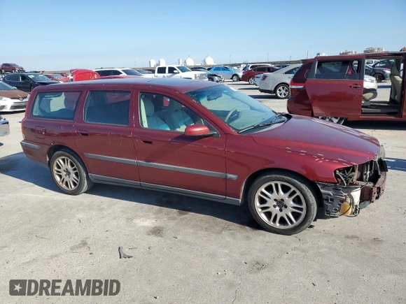 2004 Volvo V70 with VIN YV1SW59VX42452481, listed as a Copart auction lot 75217284 with 161,957 mi miles and Salvage Title. Bid and sale history available at carsss.com. Image 4.