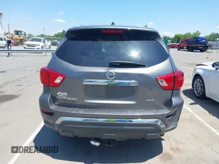 2018 Nissan Pathfinder S with VIN 5N1DR2MM6JC620315, listed as a IAAI auction lot 42225525 with 102,413 mi miles and . Bid and sale history available at DreamBid. Image 16.