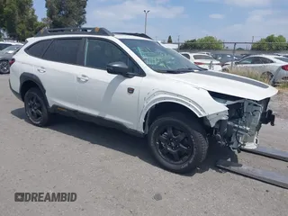 2024 Subaru Outback Wilderness с VIN 4S4BTGUD2R3164461, выставлен на аукционе IAAI как лот 42292989 с пробегом 7 068 миль миль и . История ставок и продаж доступна на DreamBid. Изображение 1.
