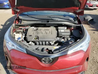 2018 Toyota C-HR XLE with VIN NMTKHMBX7JR046425, listed as a Copart auction lot 76963494 with 19,283 mi miles and Salvage Title. Bid and sale history available at DreamBid. Image 12.