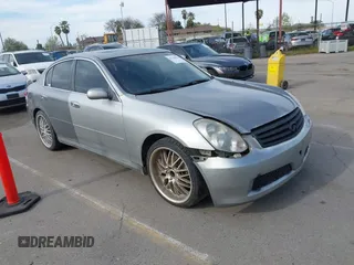 2006 Infiniti G35 with VIN JNKCV51E26M507309, listed as a IAAI auction lot 41766926 with 282,086 mi miles. Bid and sale history available at carsss.com. Image 1.