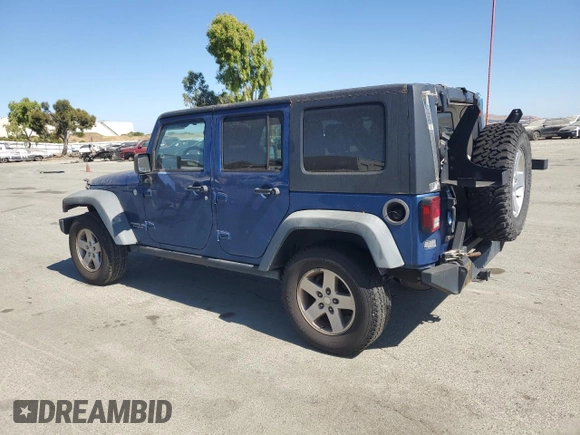 2010 Jeep Wrangler Unlimited Rubicon with VIN 1J4HA6H15AL225234, listed as a Copart auction lot 61270505 with 110,332 mi miles and Clean title. Bid and sale history available at DreamBid. Image 2.