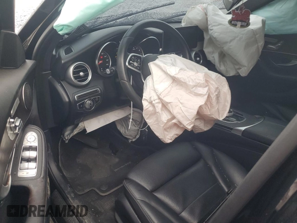 2020 Mercedes-Benz C 300 with VIN WDDWF8EB0LR540472, listed as a Copart auction lot 50381235 with Not Provided miles and Salvage Title. Bid and sale history available at DreamBid. Image 8.