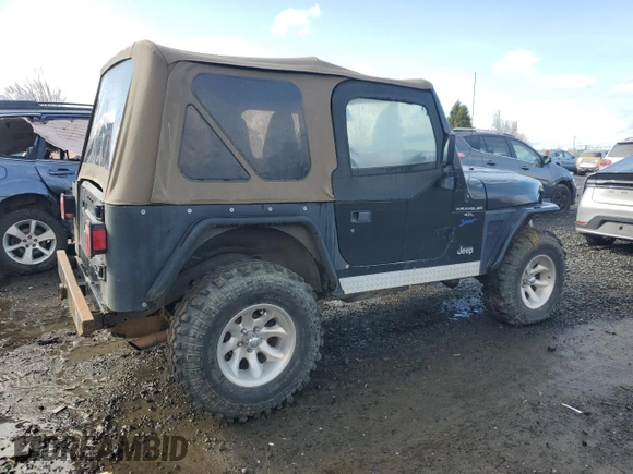 1998 Jeep Wrangler Sport with VIN 1J4FY19S5WP717503, listed as a Copart auction lot 49188195 with 180,717 mi miles and Salvage Title. Bid and sale history available at carsss.com. Image 3.