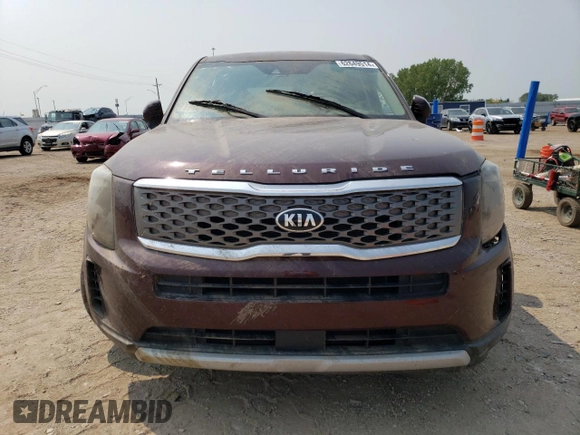 2020 Kia Telluride LX z VIN 5XYP24HC8LG038038, wystawiony jako Copart lot #62649514 z przebiegiem Nie podano mil oraz Szkoda całkowita • Salvage title. Historia ofert i sprzedaży dostępna na DreamBid. Obrazek 5.