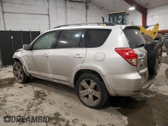 2007 Toyota RAV4 Sport with VIN JTMBD32V775113674, listed as a Copart auction lot 46236255 with 176,795 mi miles and Salvage Title. Bid and sale history available at carsss.com. Image 2.