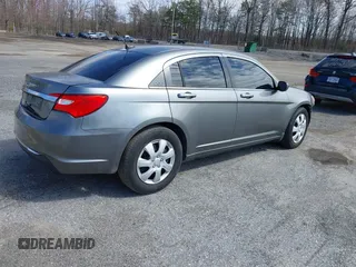 2011 Chrysler 200 LX with VIN 1C3BC4FBXBN599547, listed as a IAAI auction lot 41813043 with 1 mi miles. Bid and sale history available at carsss.com. Image 4.