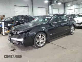 2013 Acura TL Advance z VIN 19UUA9F72DA001692, wystawiony jako Copart lot #85898354 z przebiegiem 75 489 mil mil oraz Szkoda całkowita • Salvage title. Historia ofert i sprzedaży dostępna na DreamBid. Obrazek 1.