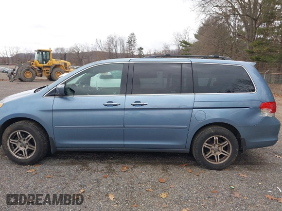 2008 Honda Odyssey EX-L with VIN 5FNRL38678B092343, listed as a IAAI auction lot 40974522 with 209,280 mi miles and . Bid and sale history available at DreamBid. Image 15.