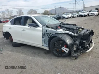 2020 Infiniti Q50 Red Sport 400 с VIN JN1FV7AP8LM630087, выставлен на аукционе Copart как лот 45425455 с пробегом 55 597 миль миль и Списание • Salvage title. История ставок и продаж доступна на DreamBid. Изображение 4.