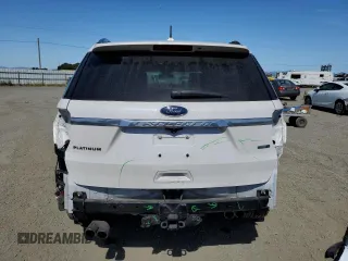 2018 Ford Explorer Platinum with VIN 1FM5K8HT0JGB57111, listed as a Copart auction lot 58837685 with 106,845 mi miles and Salvage title. Bid and sale history available at DreamBid. Image 6.