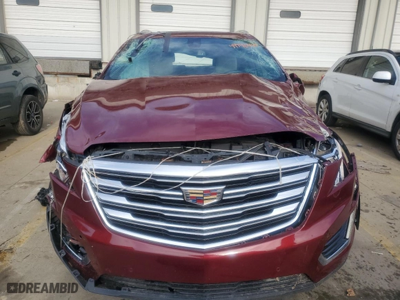 2017 Cadillac XT5 Premium Luxury FWD with VIN 1GYKNCRS1HZ121654, listed as a Copart auction lot 44440455 with NaN miles and Clean Title. Bid and sale history available at carsss.com. Image 5.