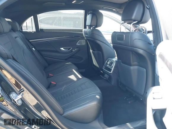 2018 Mercedes-Benz S 560 with VIN WDDUG8GB3JA411008, listed as a IAAI auction lot 41669135 with 65,649 mi miles and . Bid and sale history available at carsss.com. Image 8.