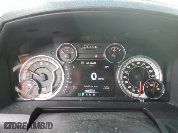 2016 Ram 2500 Laramie with VIN 3C6UR5FLXGG230499, listed as a Copart auction lot 60672185 with 152,049 mi miles and Salvage title. Bid and sale history available at DreamBid. Image 9.