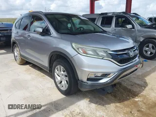 2016 Honda CR-V EX-L z VIN 5J6RM4H75GL057706, wystawiony jako IAAI lot #42378428 z przebiegiem 164 472 mil mil oraz . Historia ofert i sprzedaży dostępna na DreamBid. Obrazek 1.