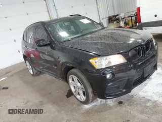 2014 BMW X3 xDrive28i z VIN 5UXWX9C55E0D32378, wystawiony jako IAAI lot #41657411 z przebiegiem 133 156 mil mil oraz . Historia ofert i sprzedaży dostępna na DreamBid. Obrazek 1.