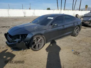 2019 Audi S5 Sportback Premium Plus z VIN WAUB4CF56KA091822, wystawiony jako Copart lot #87843835 z przebiegiem 48 782 mil mil oraz Szkody całkowita. Historia ofert i sprzedaży dostępna na DreamBid. Obrazek 1.