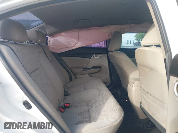 2014 Honda Civic LX with VIN 19XFB2F52EE200749, listed as a IAAI auction lot 42004489 with 213,818 mi miles and . Bid and sale history available at DreamBid. Image 8.